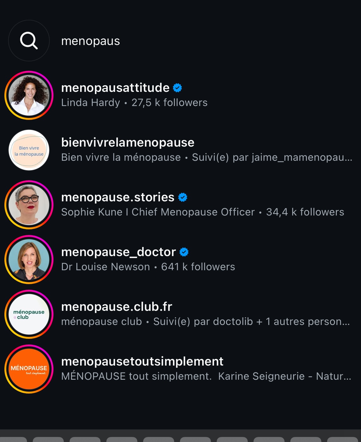 Podcasts menopause