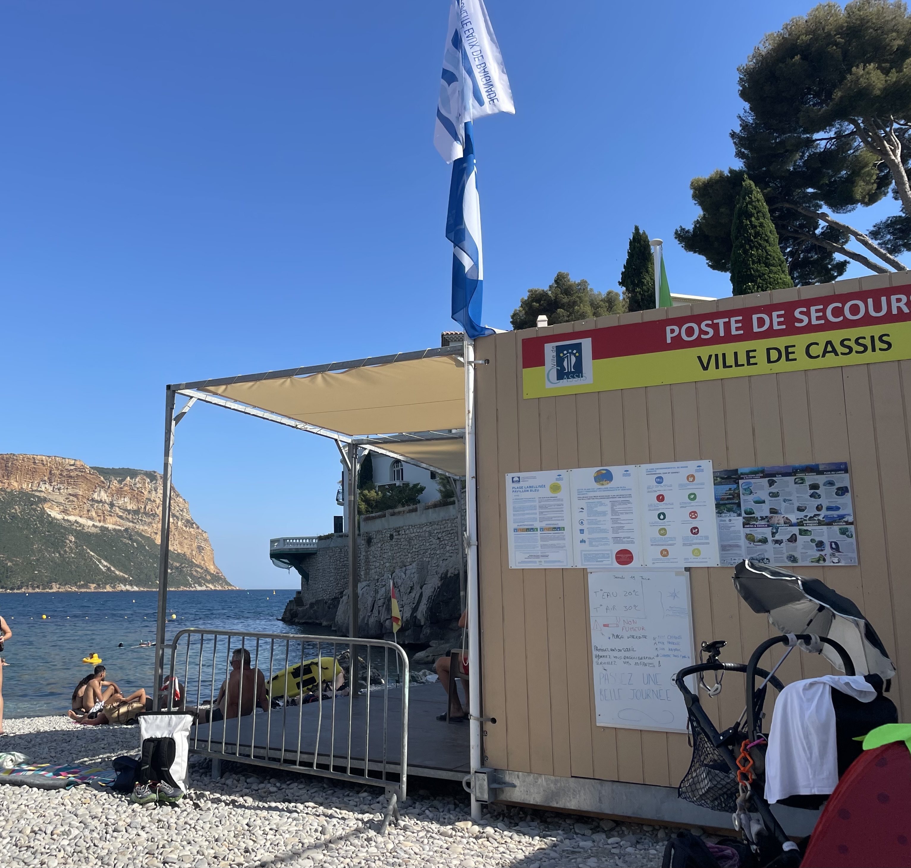 Petite plage de Cassis
